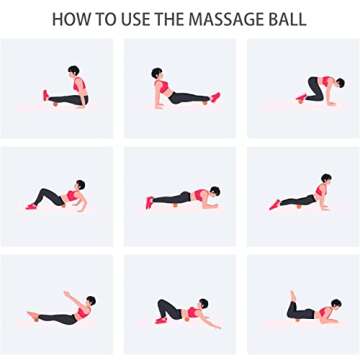 Hard Peanut Massage Ball for Deep Tissue Relief