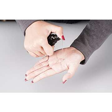 3 Pack Black Airless Pump Bottle Travel Lotion Bottles Cosmetic Cream Bottle Vacuum Pump Bottles Mak...