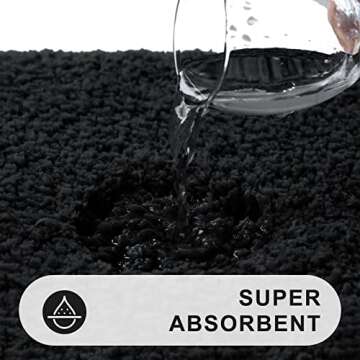 Soft Shaggy Bathroom Rugs Set - Non-Slip, Durable & Stylish