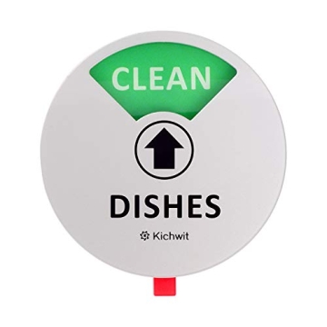 Kichwit Dishwasher Magnet Clean Dirty Sign with Options