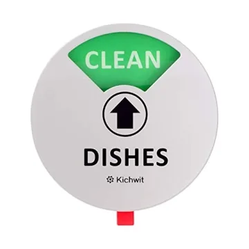 Kichwit Dishwasher Magnet Clean Dirty Sign with Options