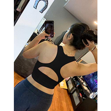 AEPEBO Sexy Crop Top for Women Stylish Deep V Neck