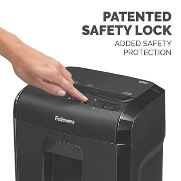 Fellowes 10M7 10-Sheet Powershred Micro-Cut Deskside Paper Shredder