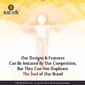 SATVIK 6 Piece Brass Bowl Set for Pujan and Celebration