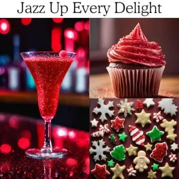 BULK-(10g) Red Edible Glitter For Drinks, Red Sprinkles For Cake Decorating, Cocktails, Red Luster Dust Edible Glitter For Cakes, Edible Cake Decorations 100% Food Safe, Vegan, Gluten Free.