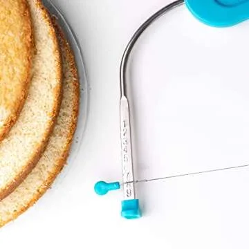 Sweets Indeed - Small Cake Leveler - 2 pack - 10 inches or less - Cake Decorating - Baking Tools - Leveling - Torting - 12 x 6.25-Inch (2 pack)