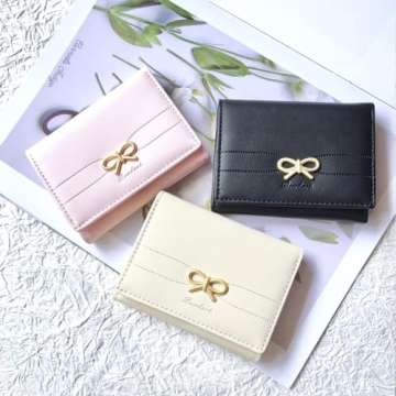Sunwel Cute Bow Small Wallet for Women - Pink