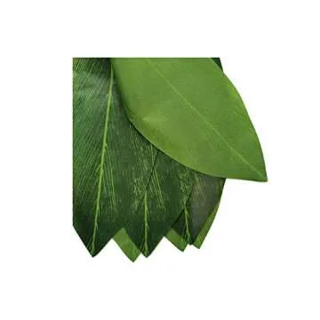 LITTLE FEATHER Hawaiian Ti Leaf Hula Skirt for Adults