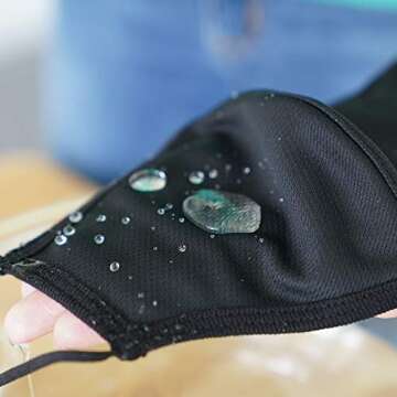 EnerPlex Comfortable 3-Ply Reusable Face Mask - Black