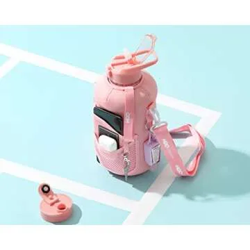 H2O Capsule - 2.2L Water Bottle with Storage Sleeve