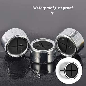 Garini Heavy Duty Adhesive Hooks for Home Organization