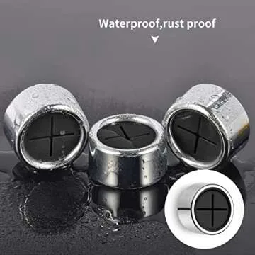 Garini Heavy Duty Adhesive Hooks for Home Organization