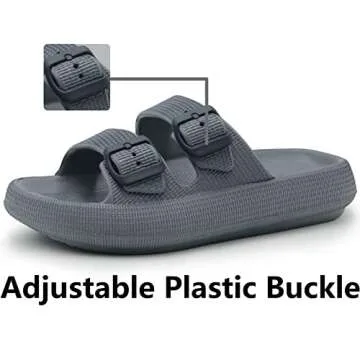 Weweya Adjustable Foam Sandals for Men and Women