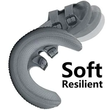 Weweya Adjustable Foam Sandals for Men and Women