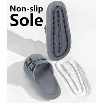 Weweya Adjustable Foam Sandals for Men and Women