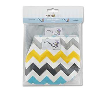 Kanga Care Rumparooz Doll Diaper Set - Charlie & Platinum