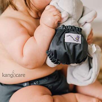 Kanga Care Rumparooz Doll Diaper Set - Charlie & Platinum