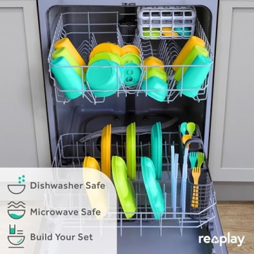 Re-Play USA 10 Oz. Sippy Cups Leak Proof Durable Eco-Friendly