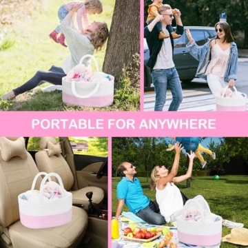 ABenkle Diaper Caddy Organizer for Newborn Essentials