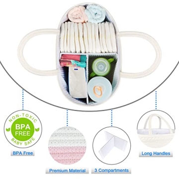 ABenkle Diaper Caddy Organizer for Newborn Essentials