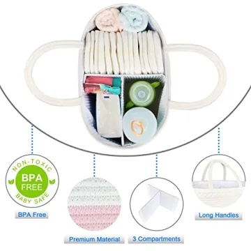 ABenkle Diaper Caddy Organizer for Newborn Essentials