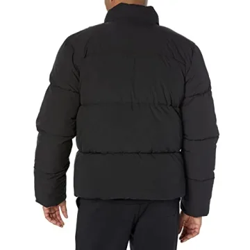 Amazon Essentials Men's Mock Neck Heavyweight Puffer Coat (Available in Big & Tall), Black, X-Small
