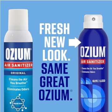 Ozium® 8 Oz. Air Sanitizer & Odor Eliminator for Homes, Cars, Offices and More, Original Scent - 3 Pack
