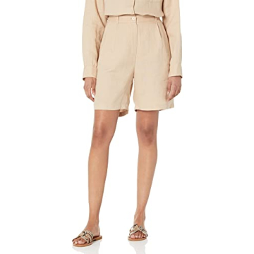 Chic Loose-Fit Linen Shorts for Effortless Summer Style