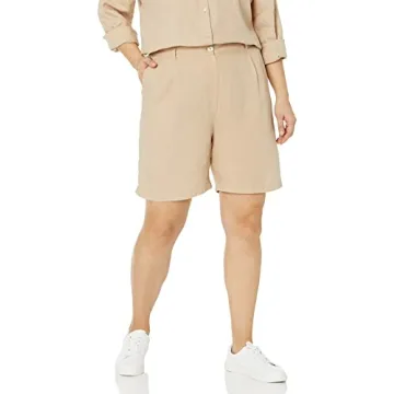 Chic Loose-Fit Linen Shorts Perfect for Summer