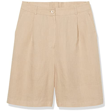 Chic Loose-Fit Linen Shorts Perfect for Summer
