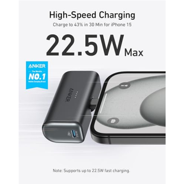 Anker Nano Power Bank 5000mAh USB-C Fast Charger