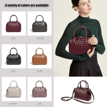 Waiyqju Luxury Hand-Woven Women's Tote Bag - Elegant Style