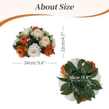 BLOSMON Elegant Flower Balls for Home & Events