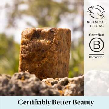 Sky Organics African Black Soap Bar - Deep Cleansing Wash