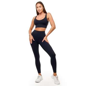 Comfortable Sports Bras for Every Workout - Black