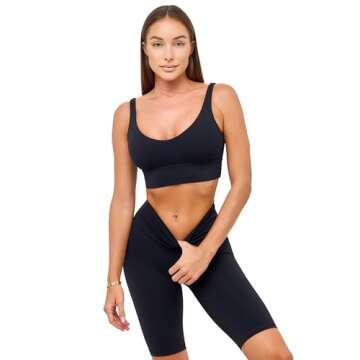 Comfortable Sports Bras for Every Workout - Black