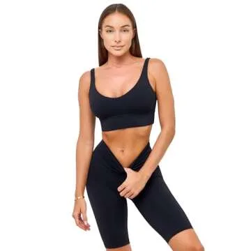 Comfortable Sports Bras for Every Workout - Black