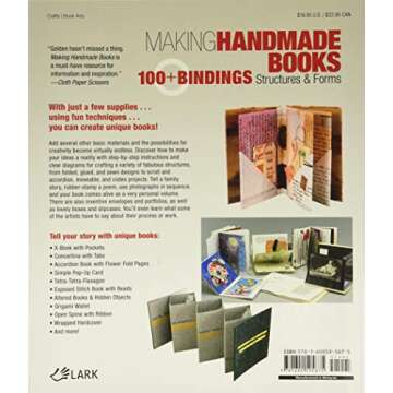 Making Handmade Books: 100+ Bindings, Structures & Forms - Your Guide to Bookbinding Mastery