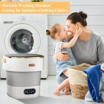 Portable Washing Machine Compact Mini Washer for Travel