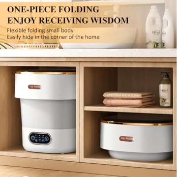 Portable Washing Machine Compact Mini Washer for Travel
