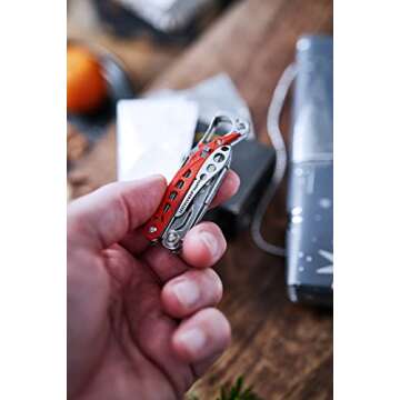 LEATHERMAN Style PS Keychain Multitool for Travel & Daily Use