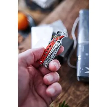 LEATHERMAN Style PS Keychain Multitool for Travel & Daily Use