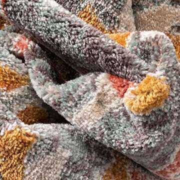 Bohemian Vintage Medallion Area Rug for Home Decor