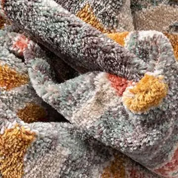 Bohemian Vintage Medallion Area Rug for Home Decor