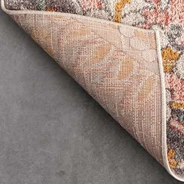 Bohemian Vintage Medallion Area Rug for Home Decor