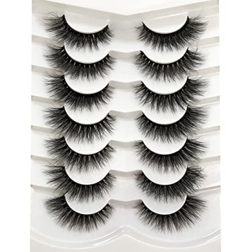 Pooplunch 8D Silk Cat Eye Lashes - Vegan & Reusable