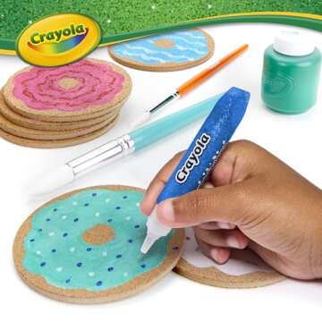 Crayola Glitter Glue Pens - 16 Washable Colors for Kids Art