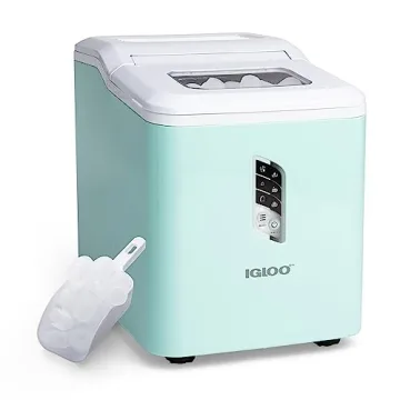 Igloo Automatic Ice Maker, Self-Cleaning, 26 lbs Daily, Compact Design, LED Control Panel