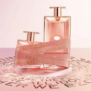 Lancôme​ Idôle Aura Eau de Parfum - Long Lasting Fragrance with Notes of Rose, Jasmine & Salted Vanilla - Sunny & Floral Women's Perfume - 0.85 Fl Oz