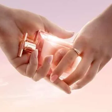 Lancôme​ Idôle Aura Eau de Parfum - Long Lasting Fragrance with Notes of Rose, Jasmine & Salted Vanilla - Sunny & Floral Women's Perfume - 0.85 Fl Oz